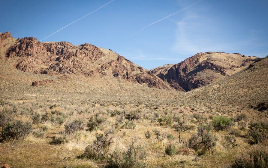  Margen oeste de la caldera, conocido como Thacker Pass (Imagen: Lithium Americas). 