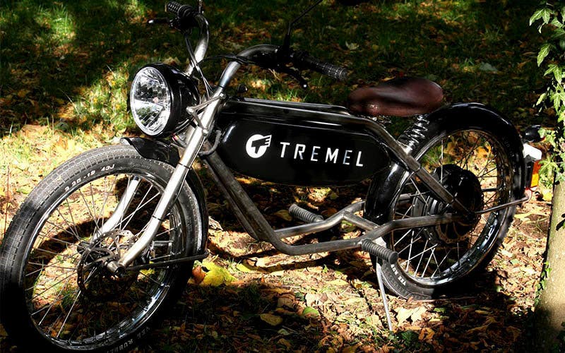  Ciclomotor eléctrico Tremel Zimmner. 