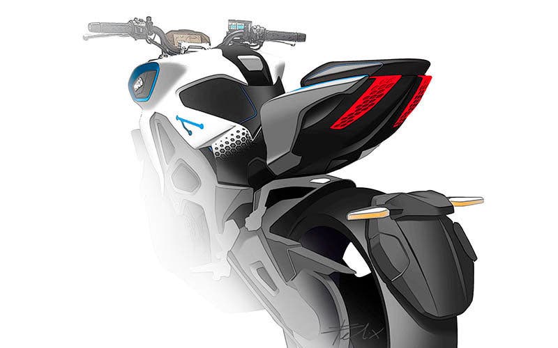  Imagen teaser del Kymco RevoNex. 