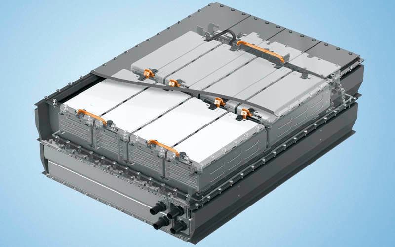  Sistema de batería modular Webasto. 
