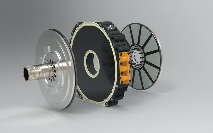  Daimler fabricará los motores eléctricso de flujo axial de YASA. 
