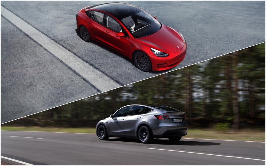  Los Model 3 y Model Y son, de largo, los modelos más vendidos de Tesla en todo el mundo. 