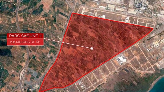La Gigafábrica de Sagunto tendrá una superficie de 200 hectáreas y una capacidad de producción energética anual de 40 GWh. / IMAGEN: Europa Press. La Gigafábrica de Sagunto tendrá una superficie de 200 hectáreas y una capacidad de producción energética anual de 40 GWh. / IMAGEN: Europa Press.