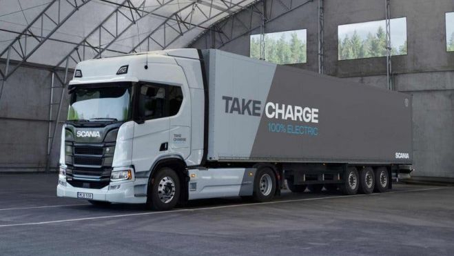 El Scania 45R tiene un peso máximo autorizado de hasta 64 toneladas El Scania 45R tiene un peso máximo autorizado de hasta 64 toneladas