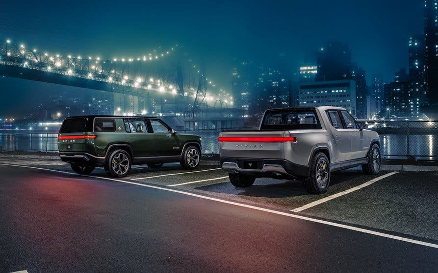  Las versiones con cuatro motores de Rivian ofrecerán más de 500 kilómetros de autonomía 