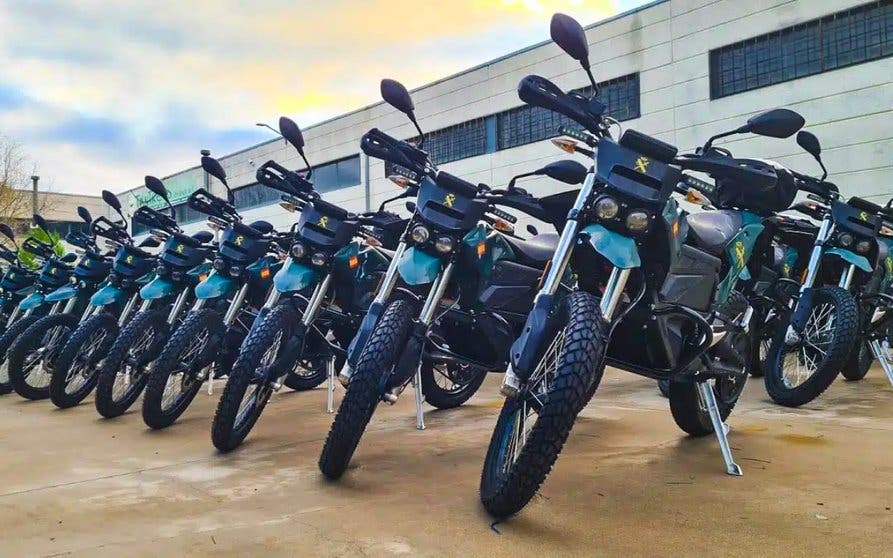  Así son las 157 nuevas motos eléctricas de la Guardia Civil. (Imagen: Guardia Civil) 