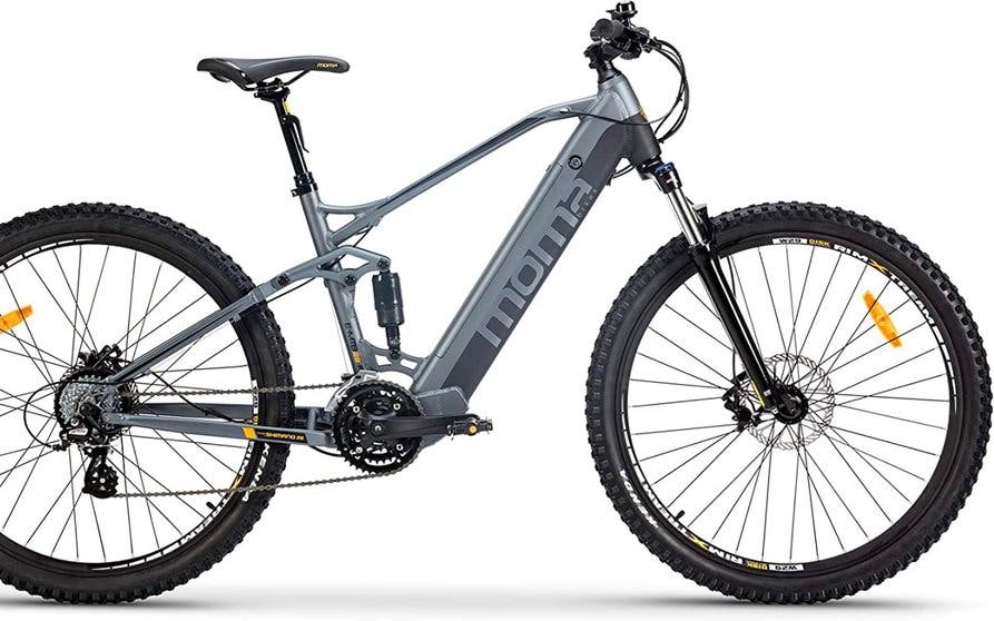 Esta bicicleta eléctrica de montaña está de oferta con más de 200