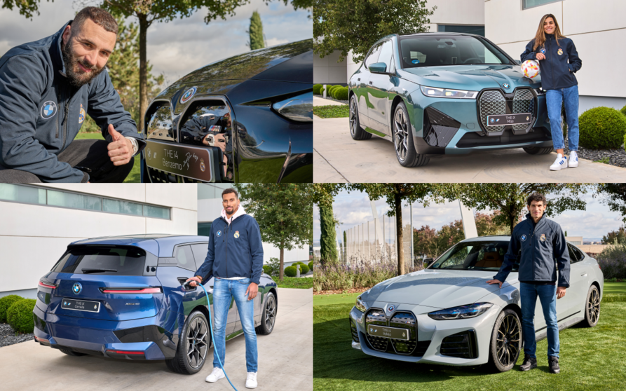  El Real Madrid recibe sus nuevos coches eléctricos: ¿Qué modelo tiene cada jugador? 