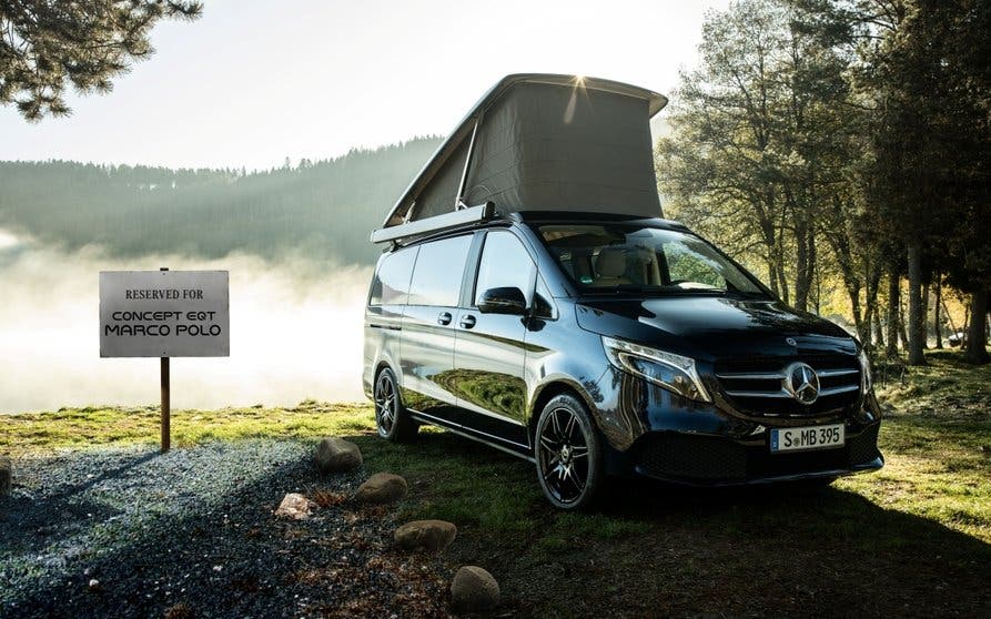  Mercedes Concept EQT Marco Polo: la camper eléctrica anuncia su fecha de lanzamiento 