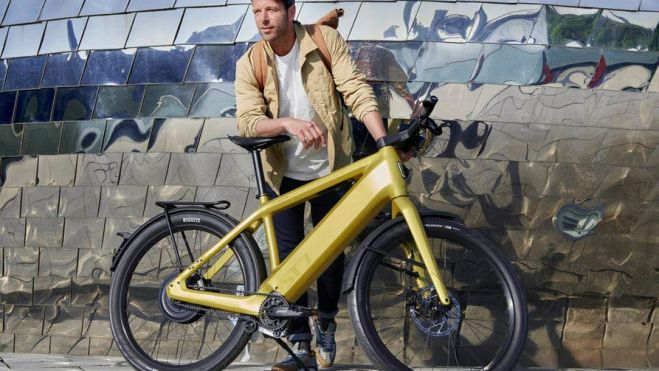 La bicicleta Stromer ST7 es el nuevo buque insignia del fabricante suizo dentro de su gama de bicicletas eléctricas de alta velocidad (S-Pedelec). La bicicleta Stromer ST7 es el nuevo buque insignia del fabricante suizo dentro de su gama de bicicletas eléctricas de alta velocidad (S-Pedelec).