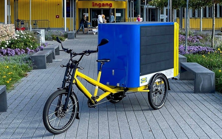  El triciclo, conocido como SunRider, tiene 100 km de autonomía eléctrica 