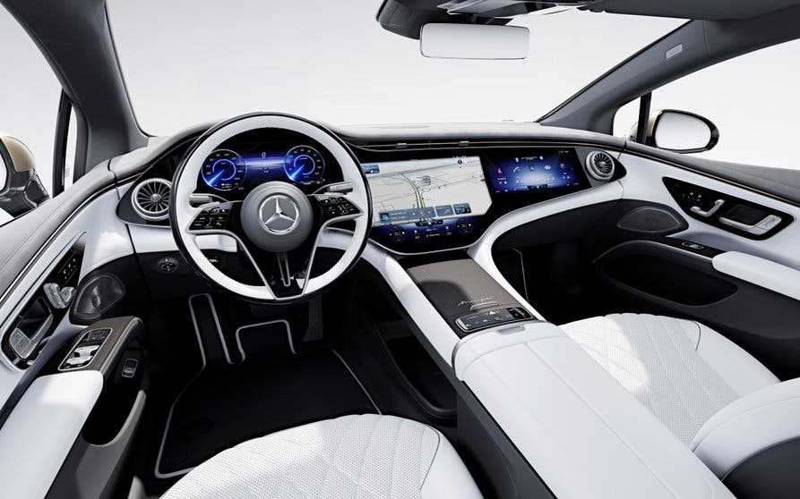  Interior Manufaktur del Mercedes EQS 580 4MATIC 