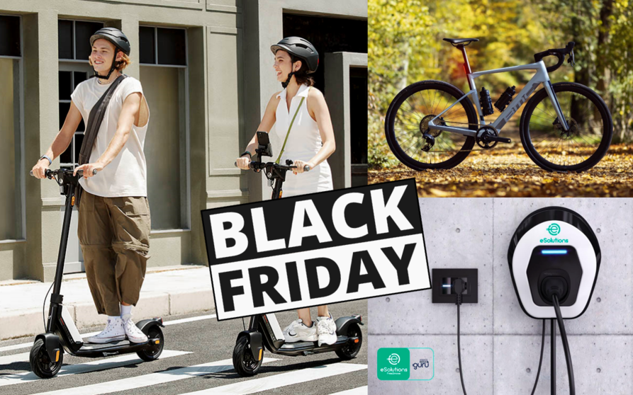 Tantos Adjuntar a Mordrin Las mejores ofertas del Black Friday en movilidad eléctrica: patinetes,  bicicletas, baterías...