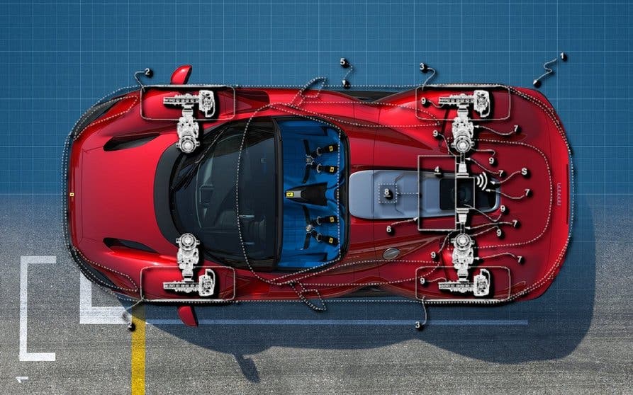 Los ingenieros de Ferrari han registrado la patente en la oficina de Estados Unidos.