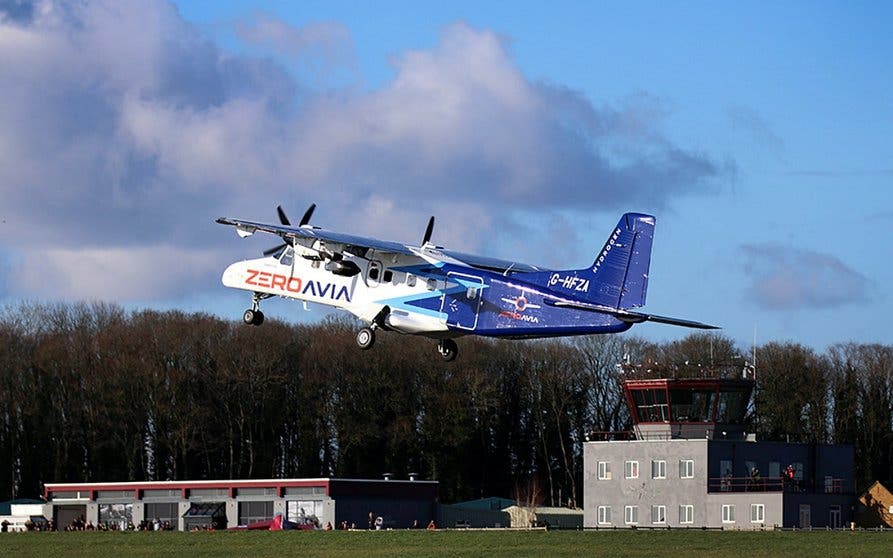 El avión de hidrógeno de ZeroAvia está basado en un Dornier 228 de 19 pasajeros.