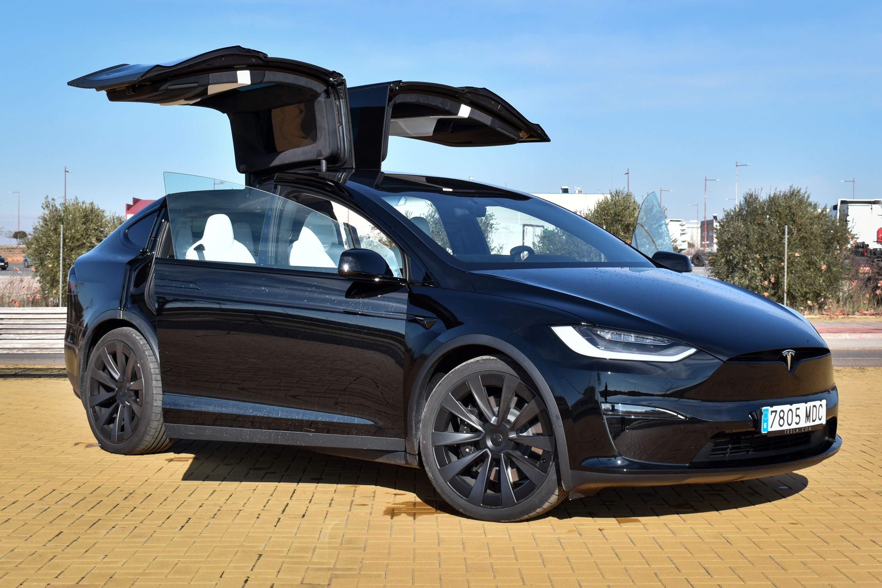 Tesla Model X Plaid, el SUV más potente del mundo actualmente.