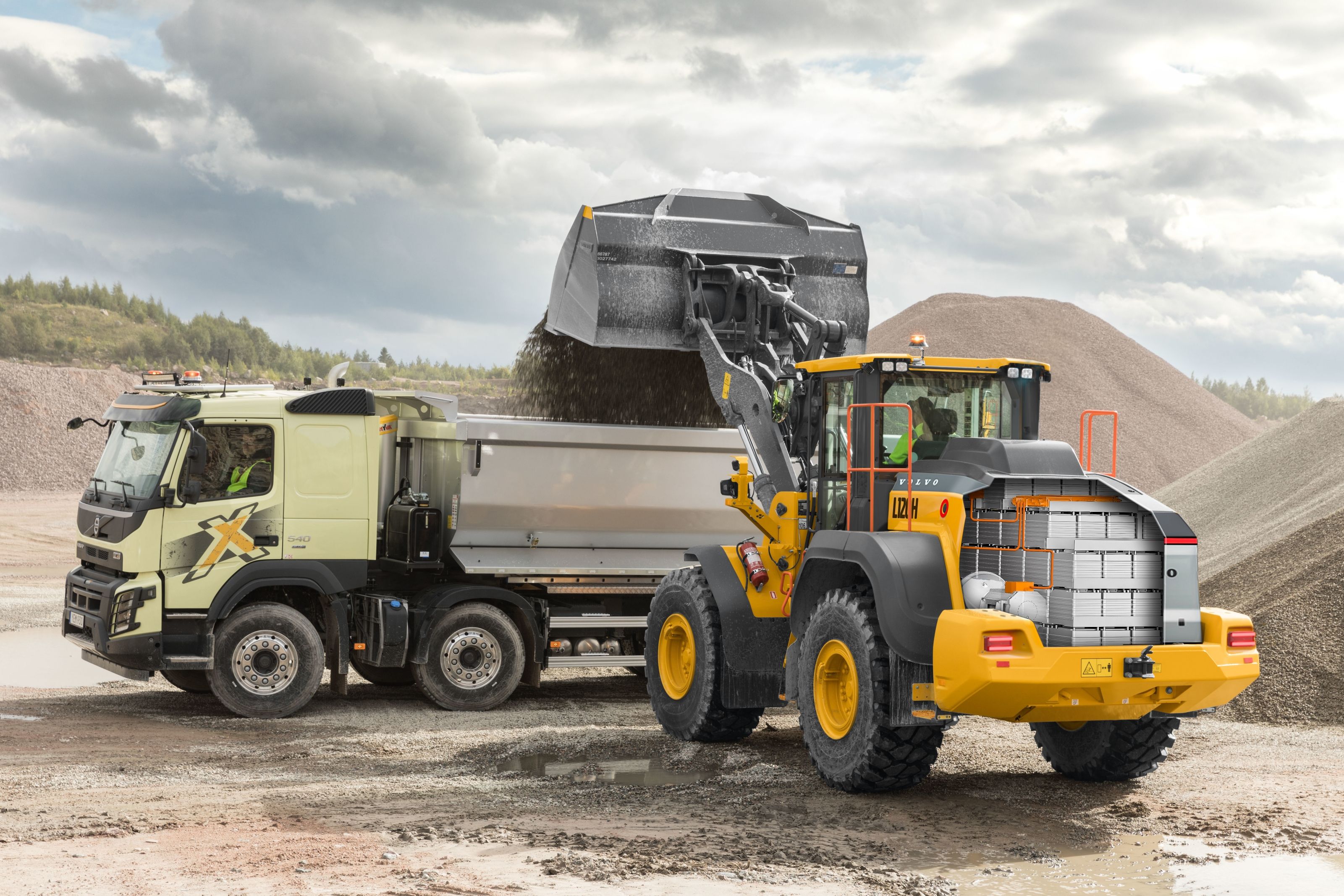 Volvo CE L120H Electric Conversion.