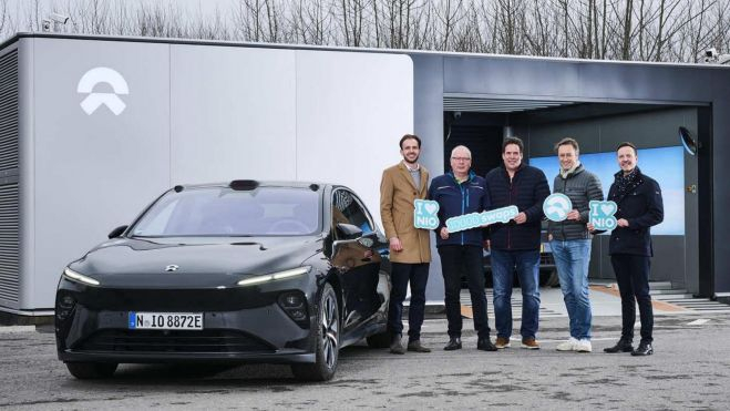 En apenas un año, NIO ha realizado 10.000 operaciones de cambio de batería en Europa. Todo un hito.