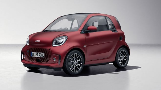 smart eq fortwo racingred