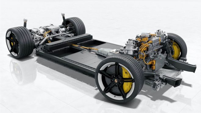 Porsche frenado regenerativo coches electricos interior1
