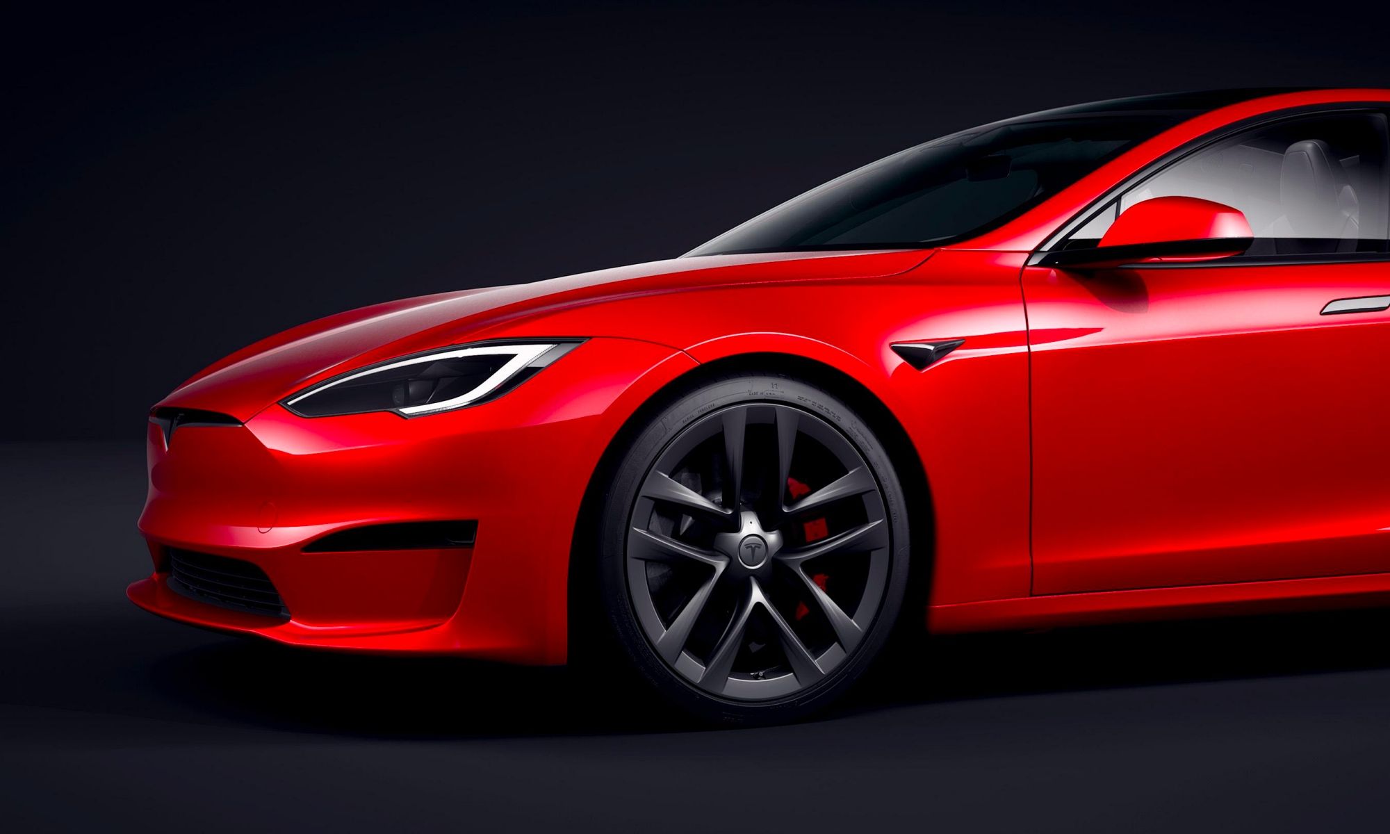 En la imagen, Tesla Model S, perteneciente a primera generación de vehículos de Tesla.