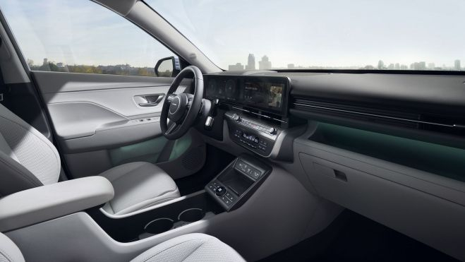 hyundai kona electric world premiere 2023 interior 01