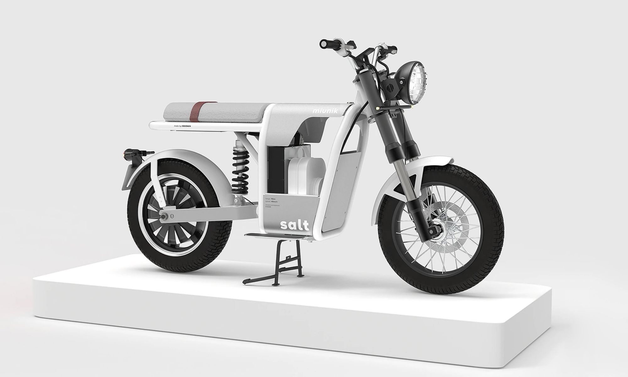 ID Design quiere iniciar las pruebas de desarrollo de su motocicleta eléctrica cuanto antes.