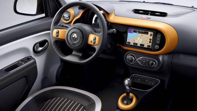 Renault twingo coche electrico urbano interior2