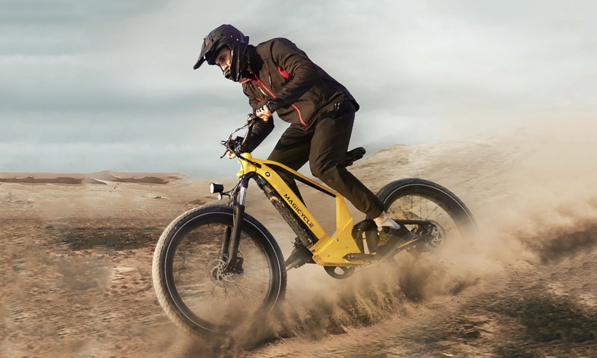 La Magicycle Deer Full Suspension EBike SUV por ahora no se comercializa en Europa, aunque no descartan hacerlo próximamente.