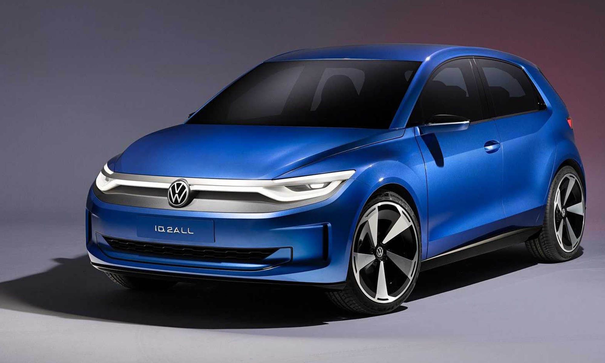 El modelo de producción que salga del Volkswagen ID. 2all (imagen) se fabricará en Navarra.