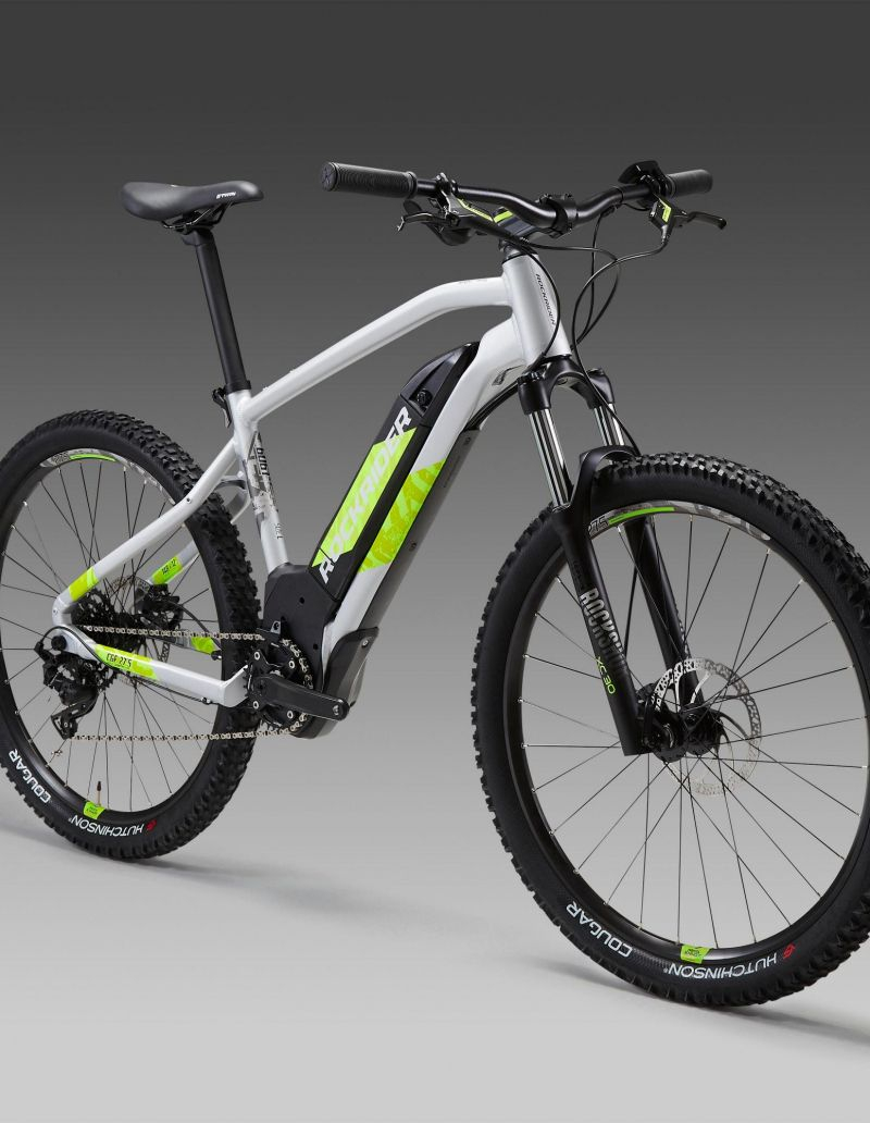 Rockrider E ST 520 con tonalidades orientadas a público masculino. Rockrider E ST 520 con tonalidades orientadas a público masculino.