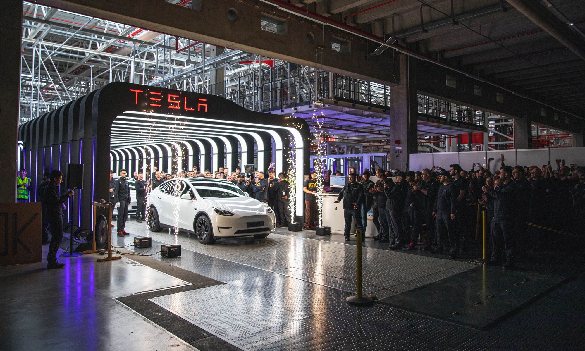 Las instalaciones de Tesla en Berlín aún tendrían capacidad para duplicar la producción actual de coches eléctricos.