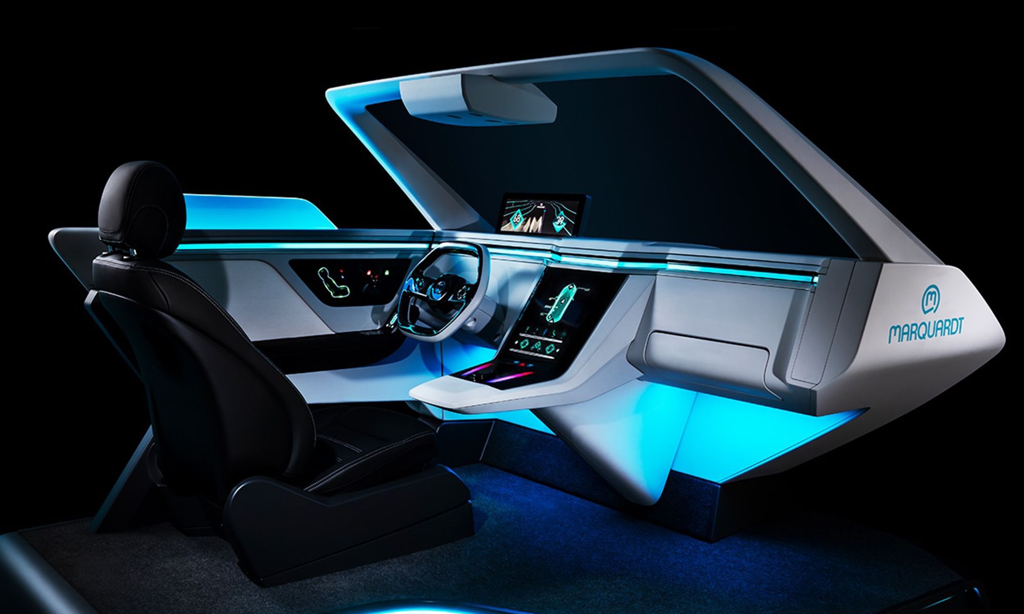 El prototipo de Marquardt Group proporciona los detalles concretos que se verán en los coches eléctricos próximamente.