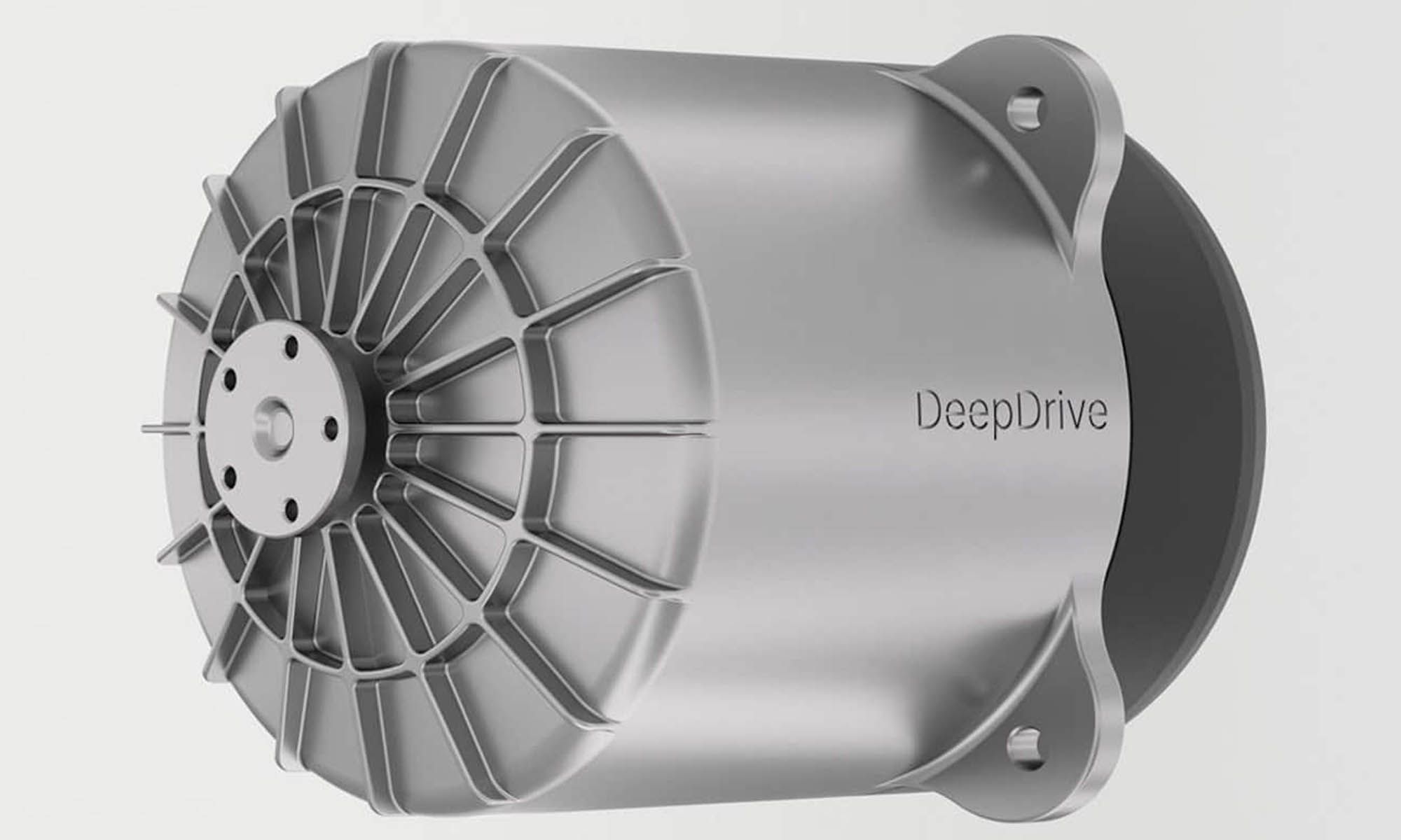 El motor eléctrico de DeepDrive aumenta en un 20% la eficiencia del tren de potencia de un coche eléctrico.