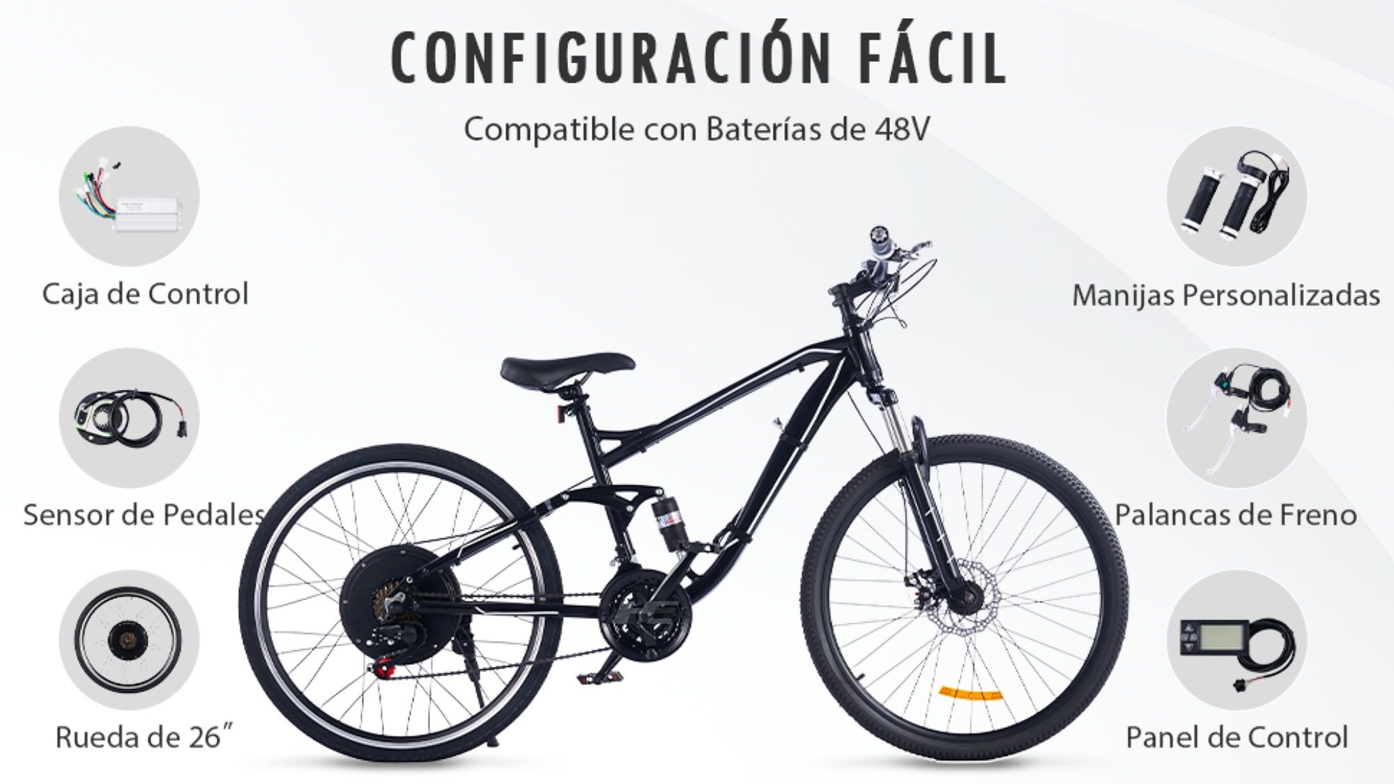 Swytch, el kit más económico para convertir en una bici eléctrica el 99% de  bicicletas del mundo