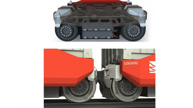 tren electrico autonomo transporte por carretera interior2