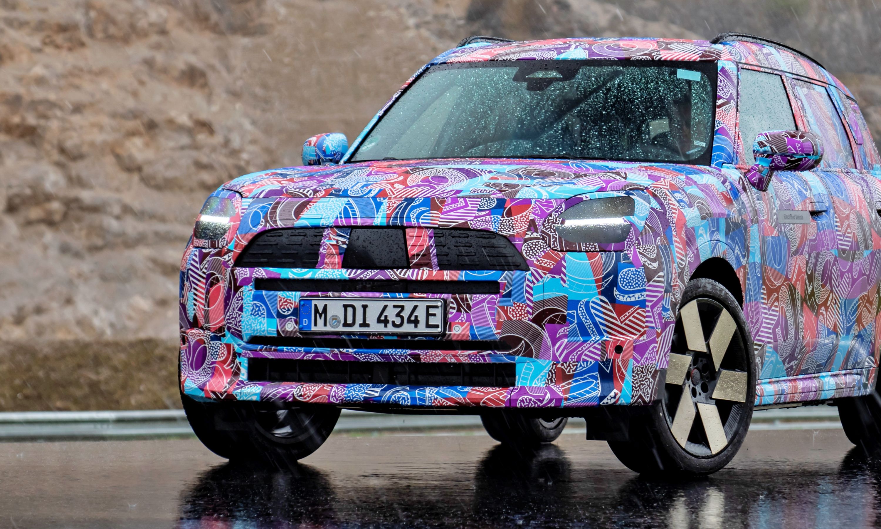 El nuevo MINI Countryman eléctrico se presentará definitivamente a mediados de año.