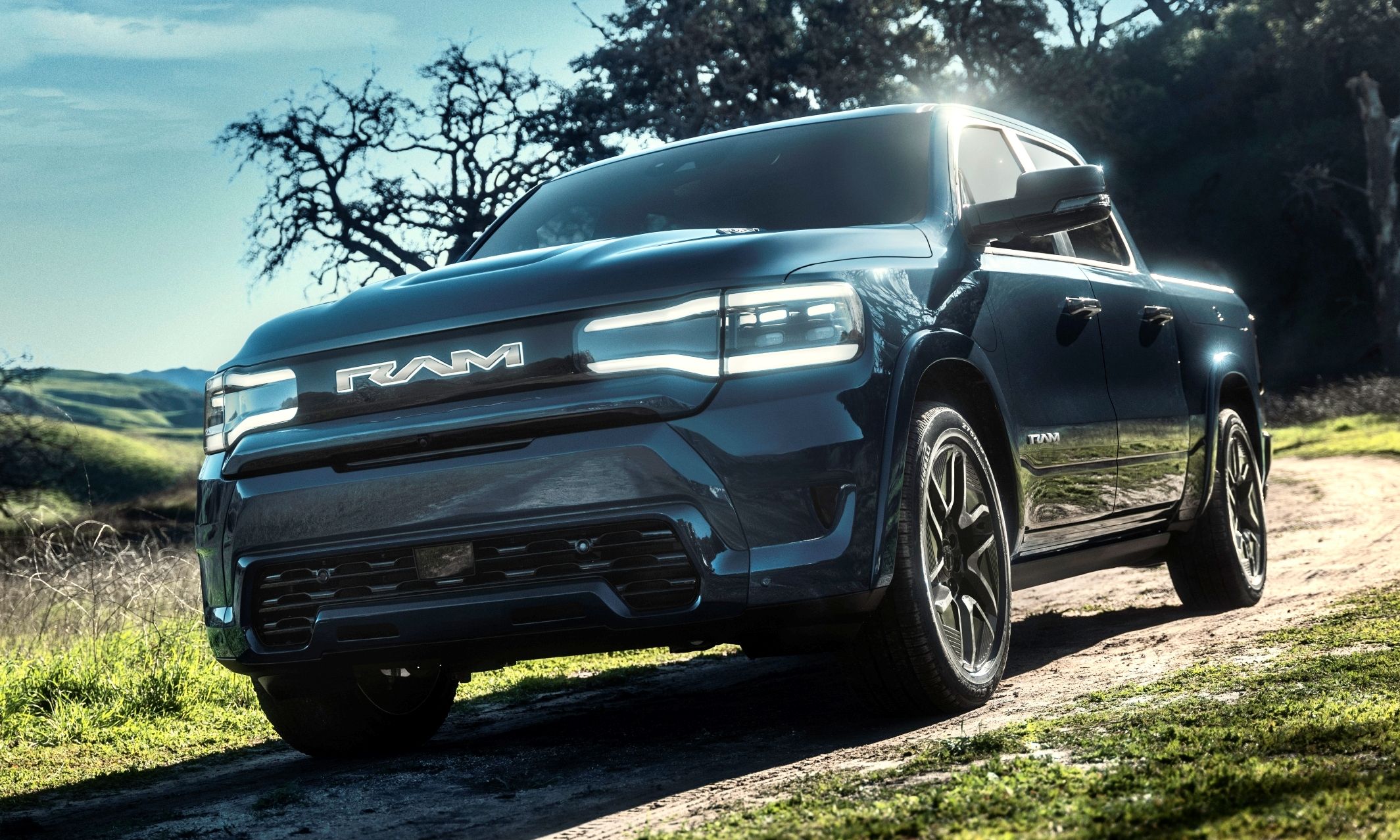 La Ram 1500 REV es la nueva pick-up eléctrica de la marca.