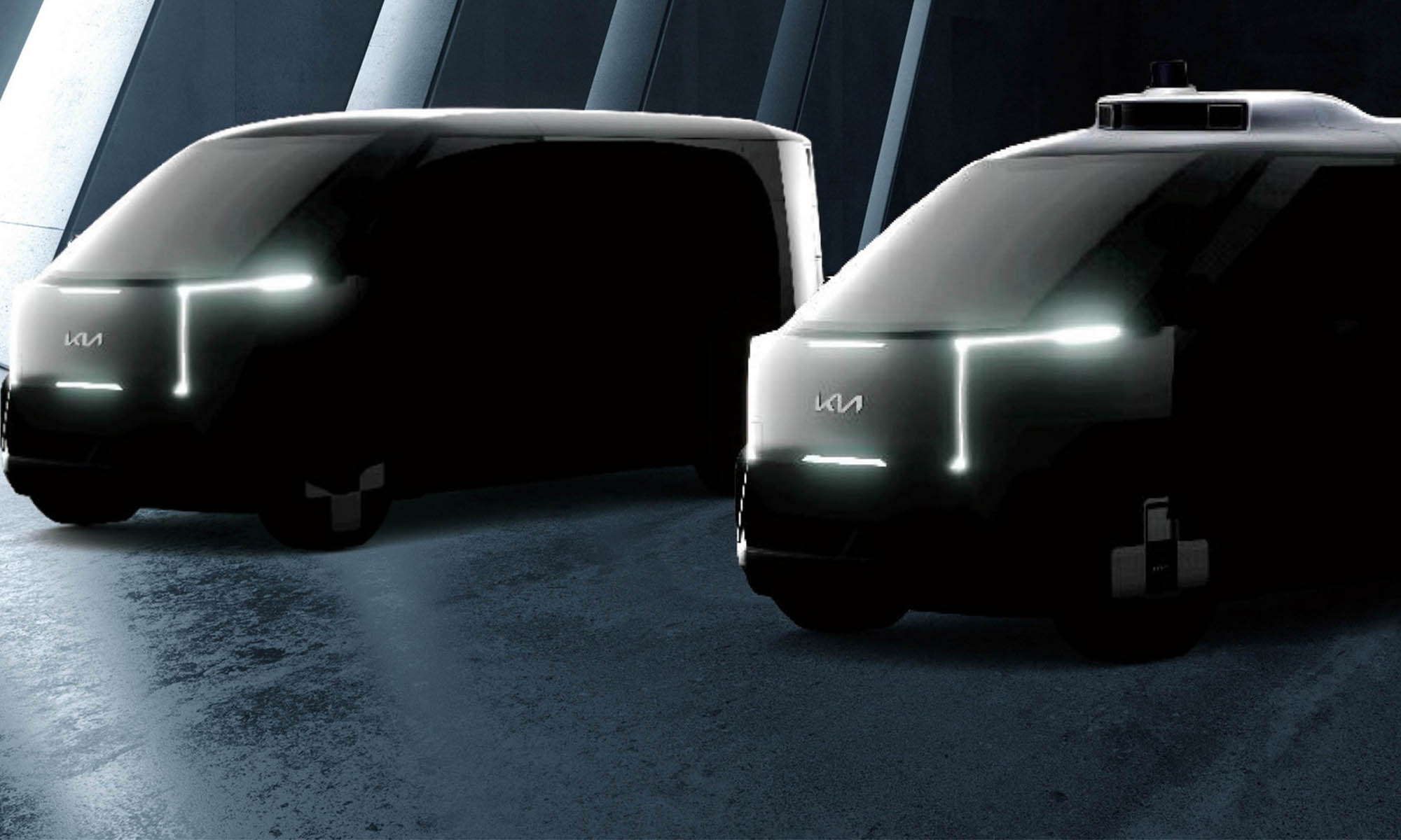 Además de una gama de 15 coches eléctricos en 2027, Kia también apostará por otro tipo de vehículos, como esta nueva furgoneta eléctrica para usos múltiples.