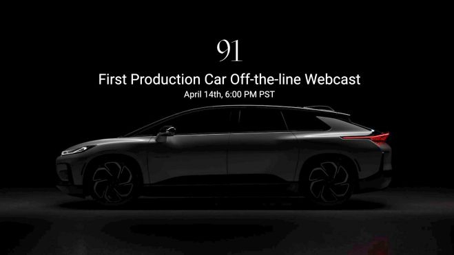 Faraday Future FF91 Producción