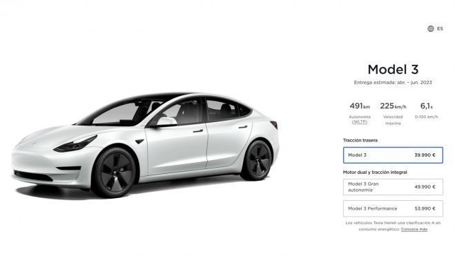 Precio Tesla Model 3