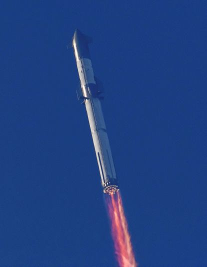 Starship launch Starship launch