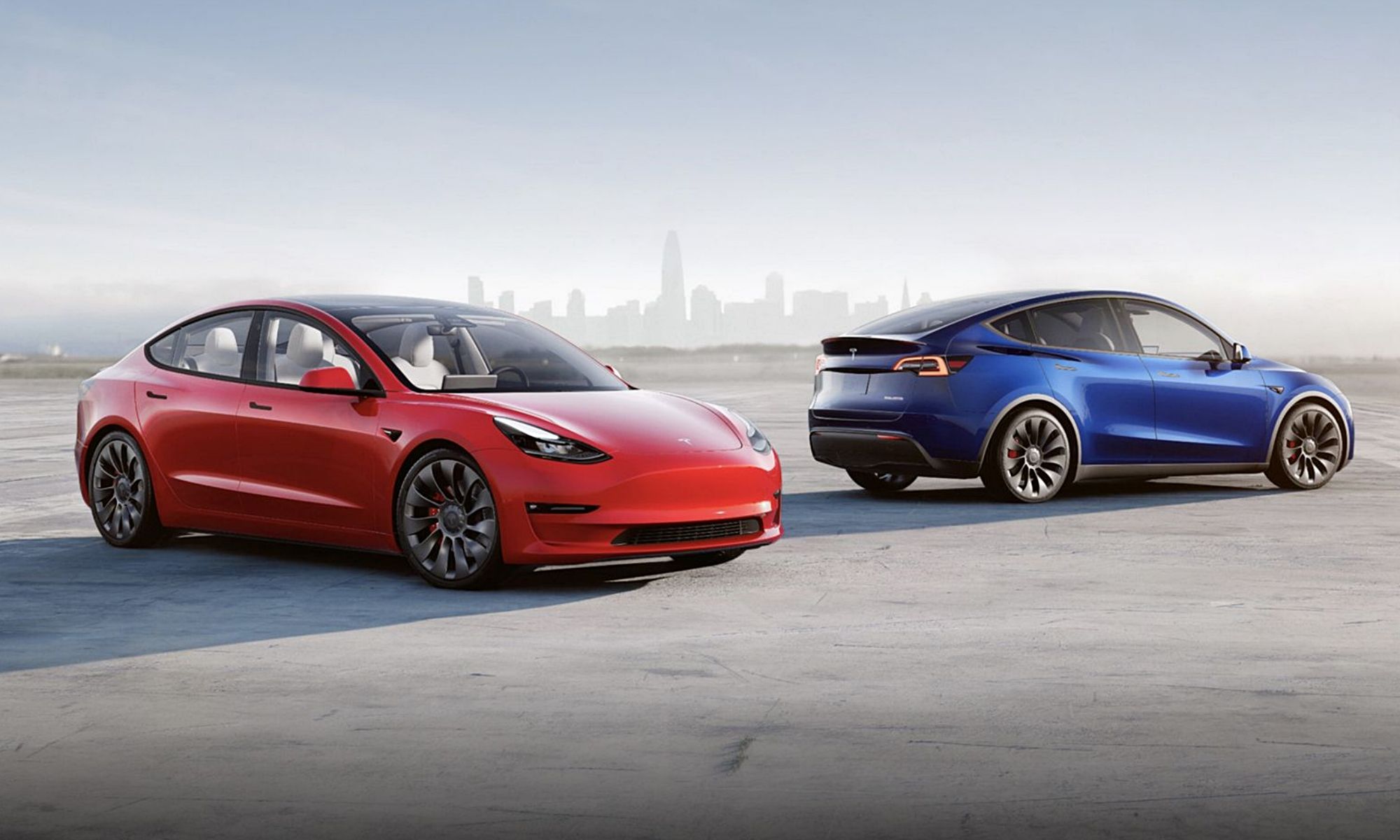 Los Tesla Model 3 y Model Y son los dos 'superventas' de la marca norteamericana.
