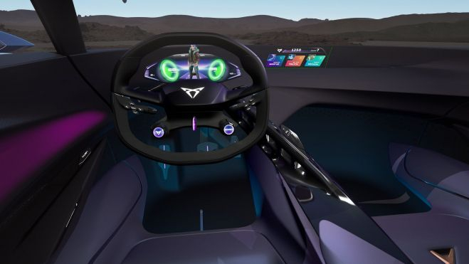 CUPRA DarkRebel Concept Interior