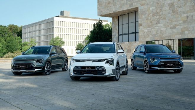 Kia Niro tres versiones electrificadas