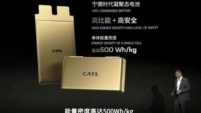CATL Battery airplane