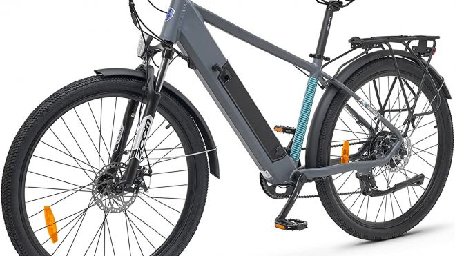 Por diseño se trata de una bicicleta eléctrica de montaña, aunque sus componentes están más orientados a un uso urbano y tranquilo.