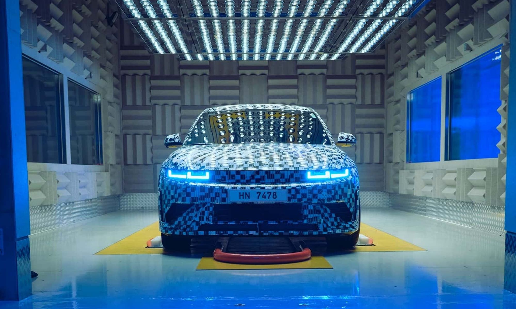El sonido artificial del Ioniq 5 N se ha puesto a punto en cámaras anecoicas.