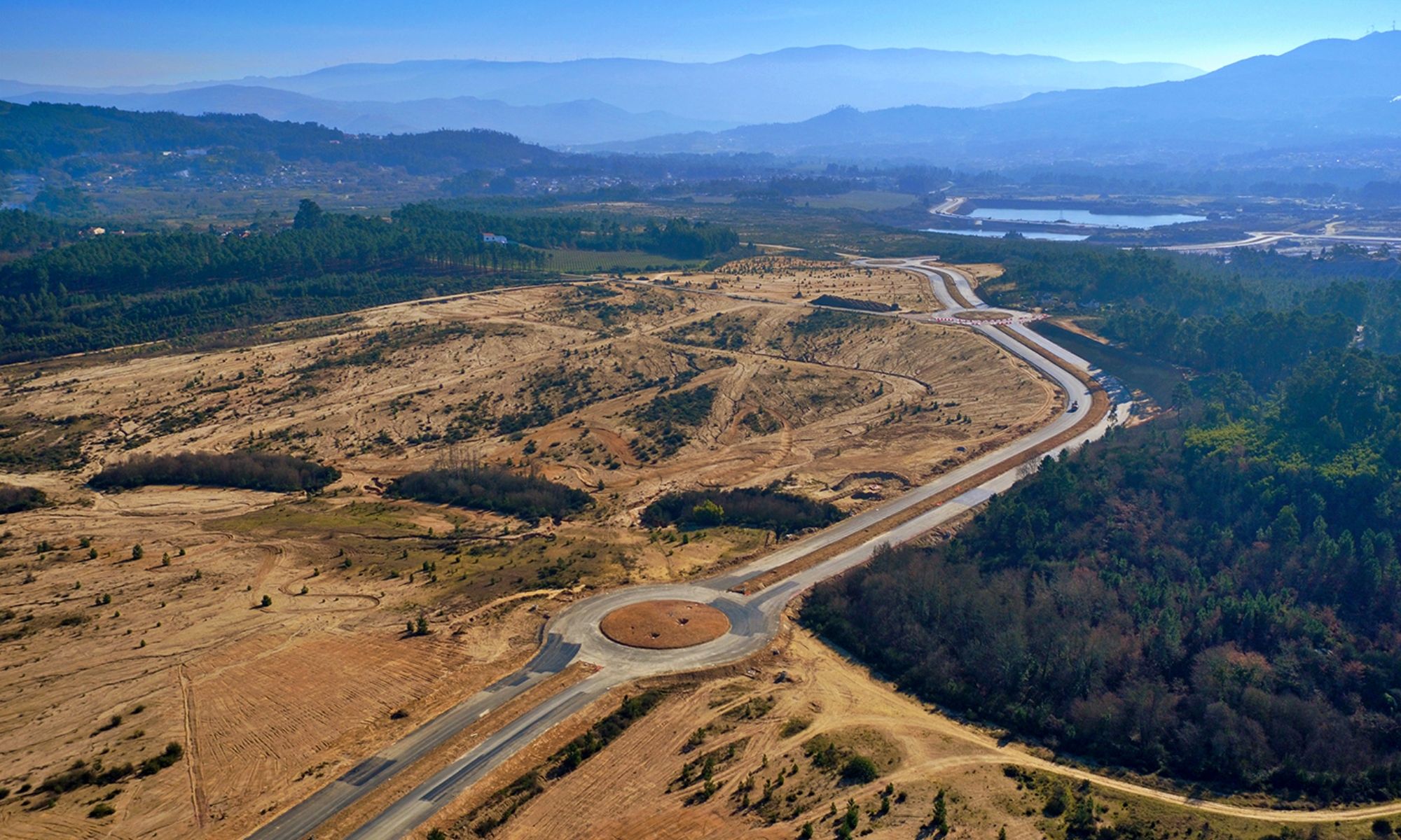 Zona en la que se baraja la construcción de la fábrica de BYD./Imagen: Puerto de Vigo.