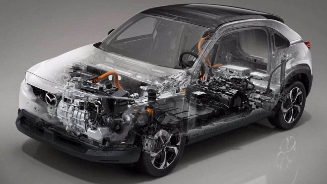 motor rotativo mazda mx 30 coche electrico autonomia extendida interior3